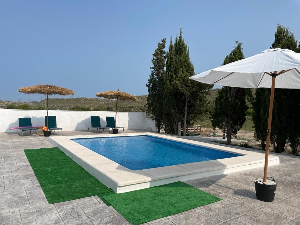 Casa Rural Con Piscina Climatizada Y Barbacoa A 10 Km De Alicante Y Playas, 3000 M2 De Terreno Elche Exteriör bild
