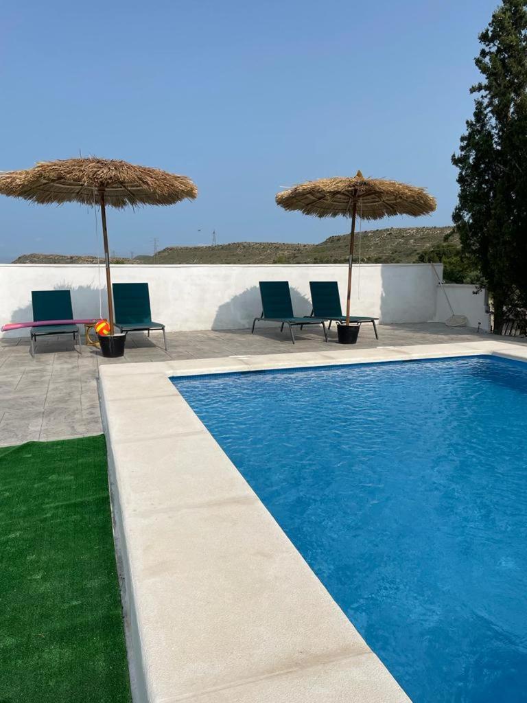 Casa Rural Con Piscina Climatizada Y Barbacoa A 10 Km De Alicante Y Playas, 3000 M2 De Terreno Elche Exteriör bild