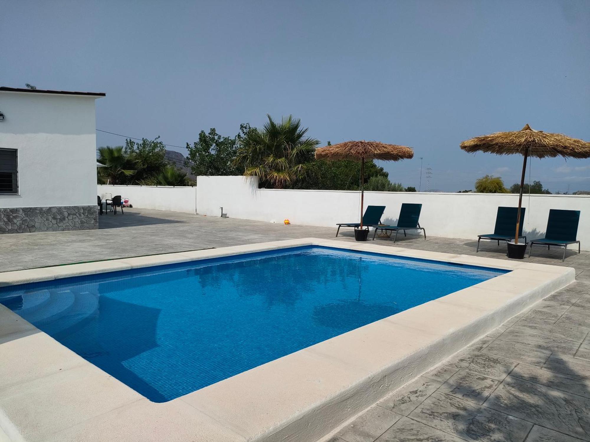 Casa Rural Con Piscina Climatizada Y Barbacoa A 10 Km De Alicante Y Playas, 3000 M2 De Terreno Elche Exteriör bild