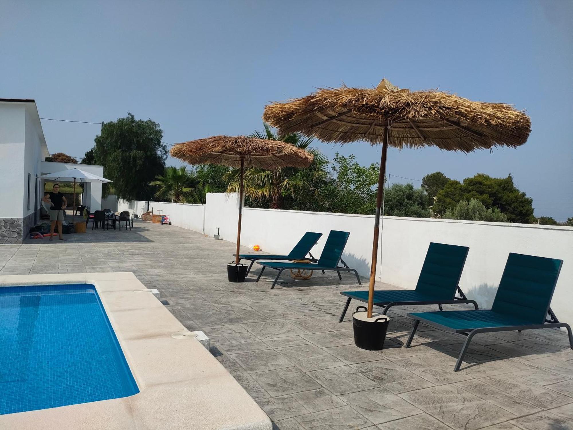 Casa Rural Con Piscina Climatizada Y Barbacoa A 10 Km De Alicante Y Playas, 3000 M2 De Terreno Elche Exteriör bild
